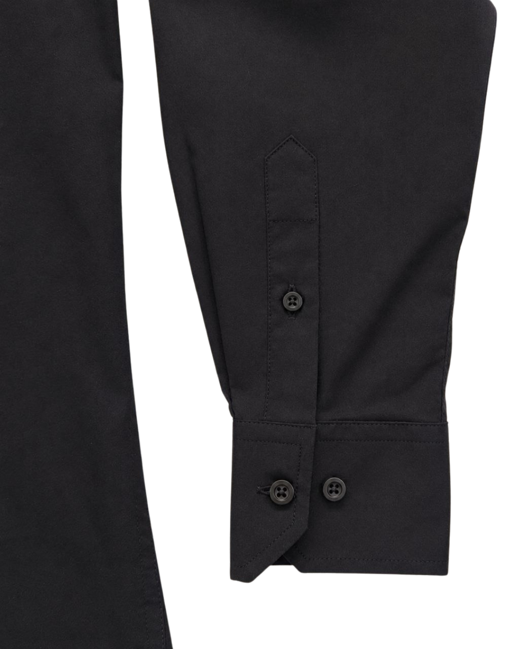 Camisa Essential Negra Manga larga