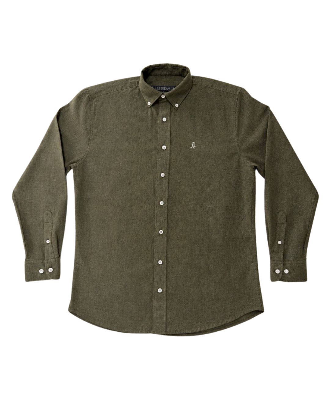 Camisa ORIGINE Verde Militar Manga larga