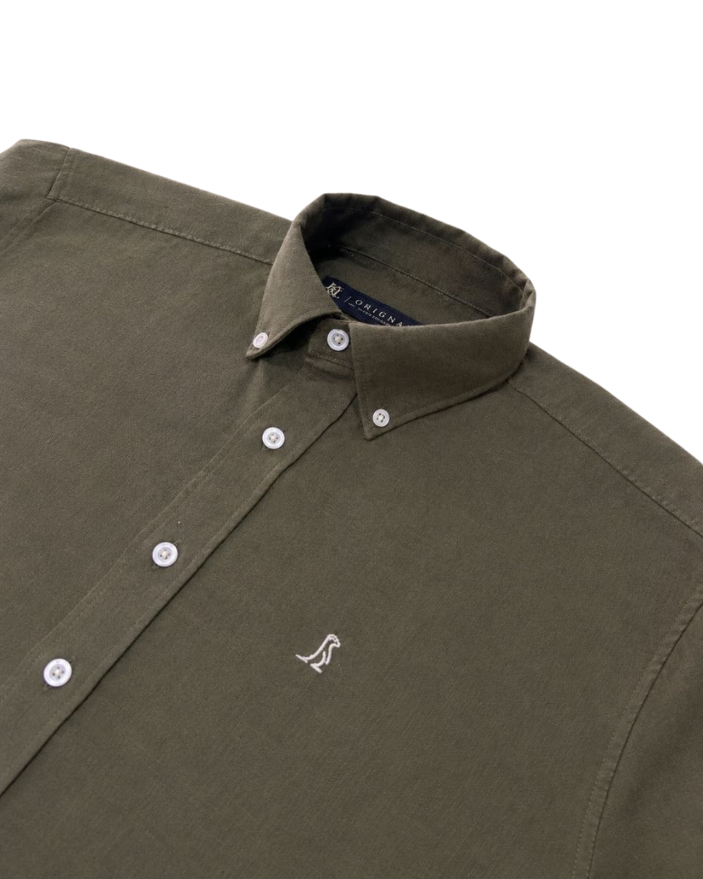 Camisa ORIGINE Verde Militar Manga larga