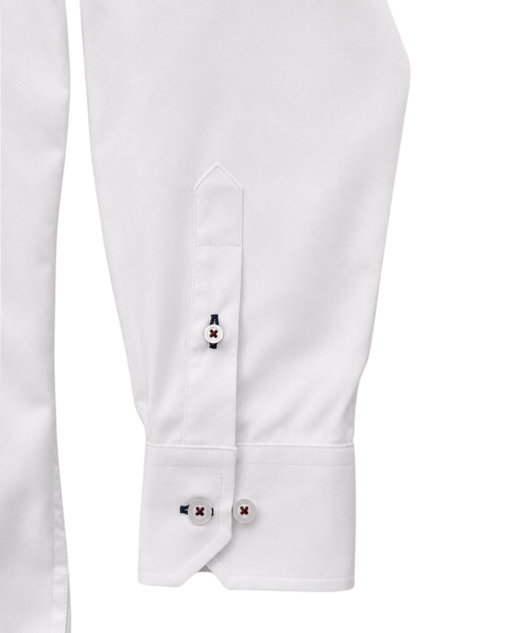Camisa Essential Blanca Manga Larga