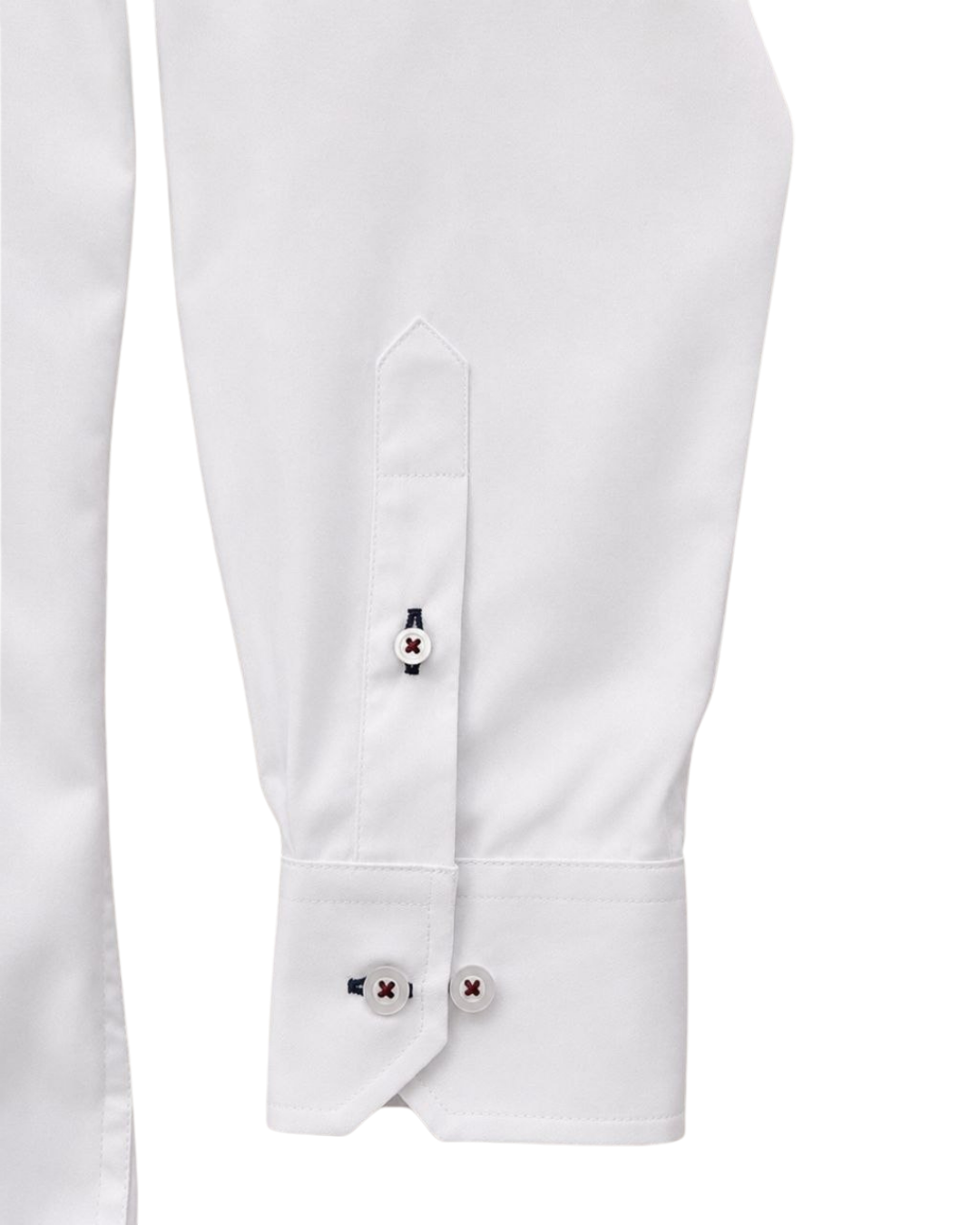 Camisa Essential Blanca Manga Larga