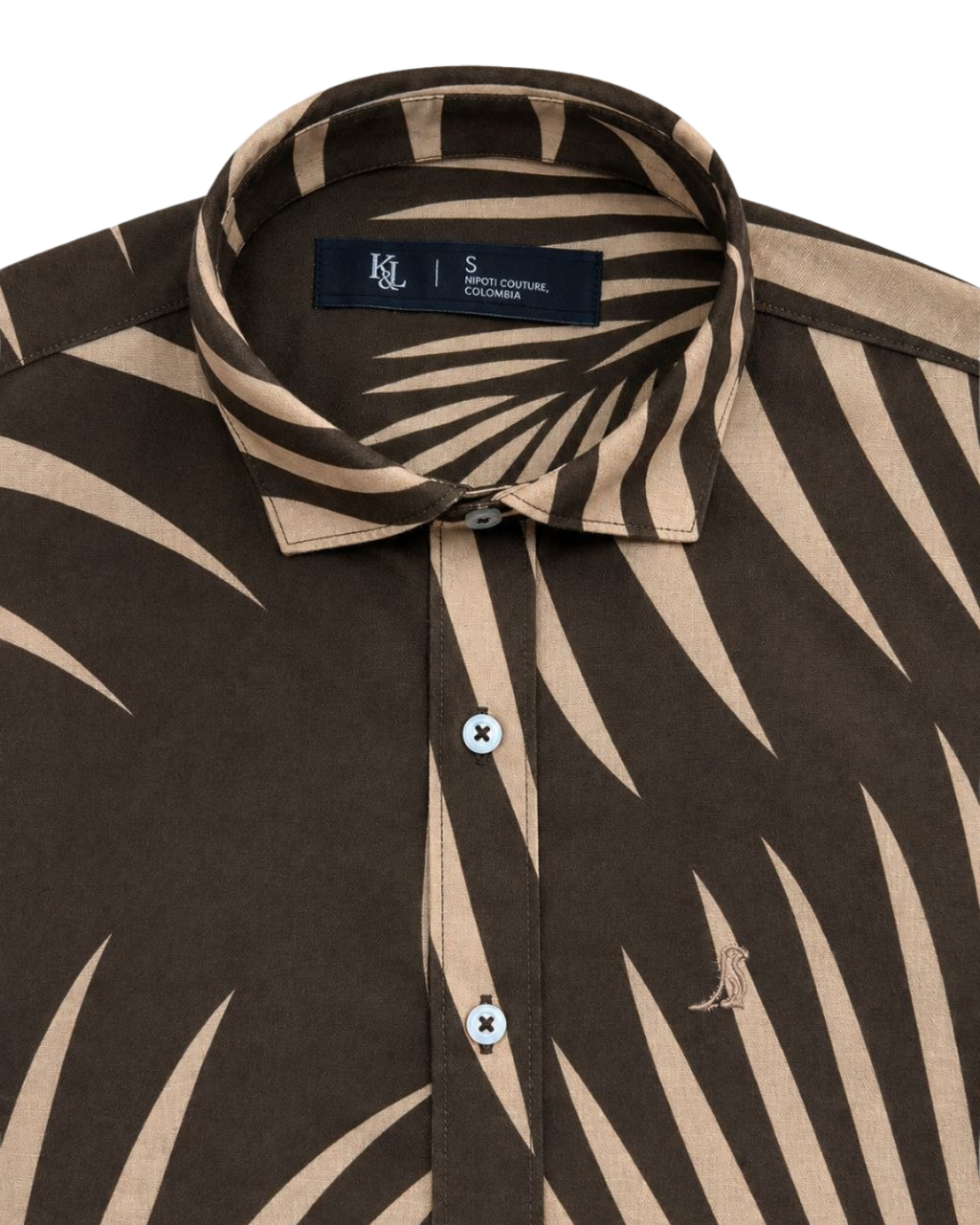 Camisa ORIGINE Cacao Manga Corta