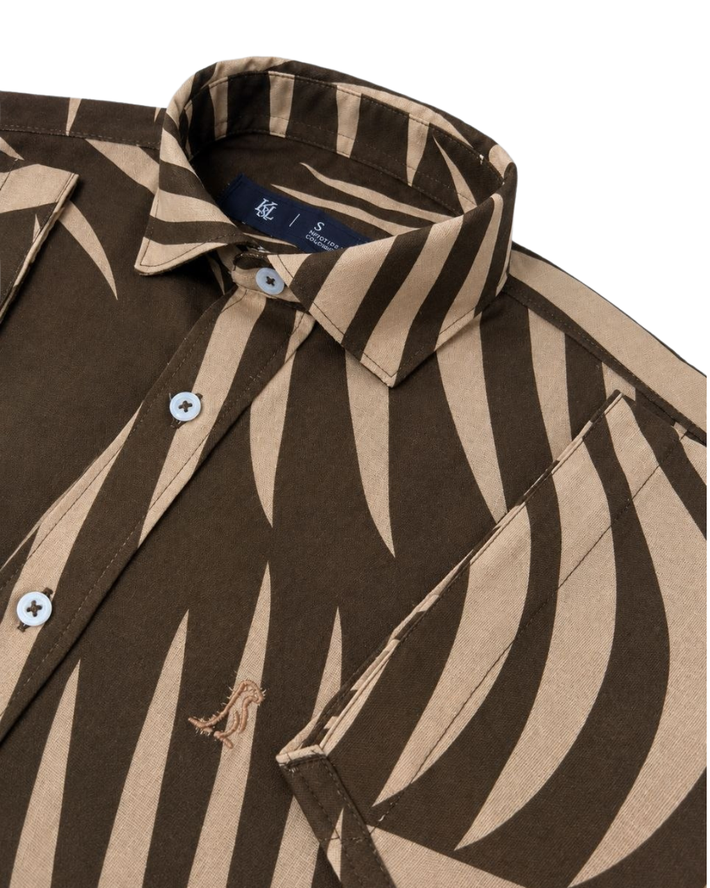 Camisa ORIGINE Cacao Manga Corta