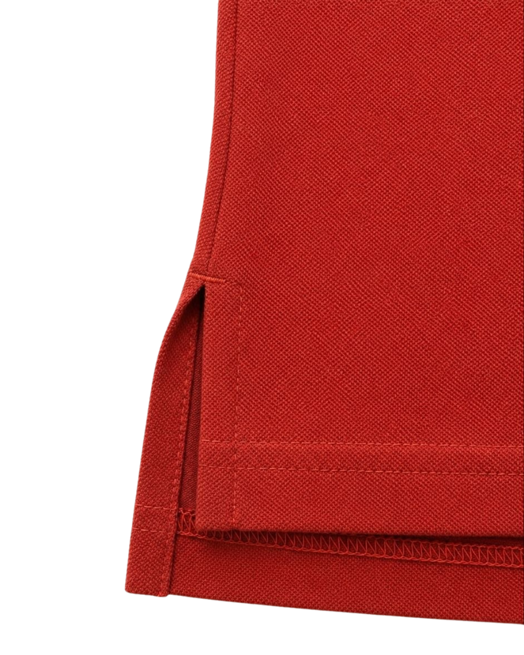 Polo Bloque ESSENTIAL Rojo manga corta