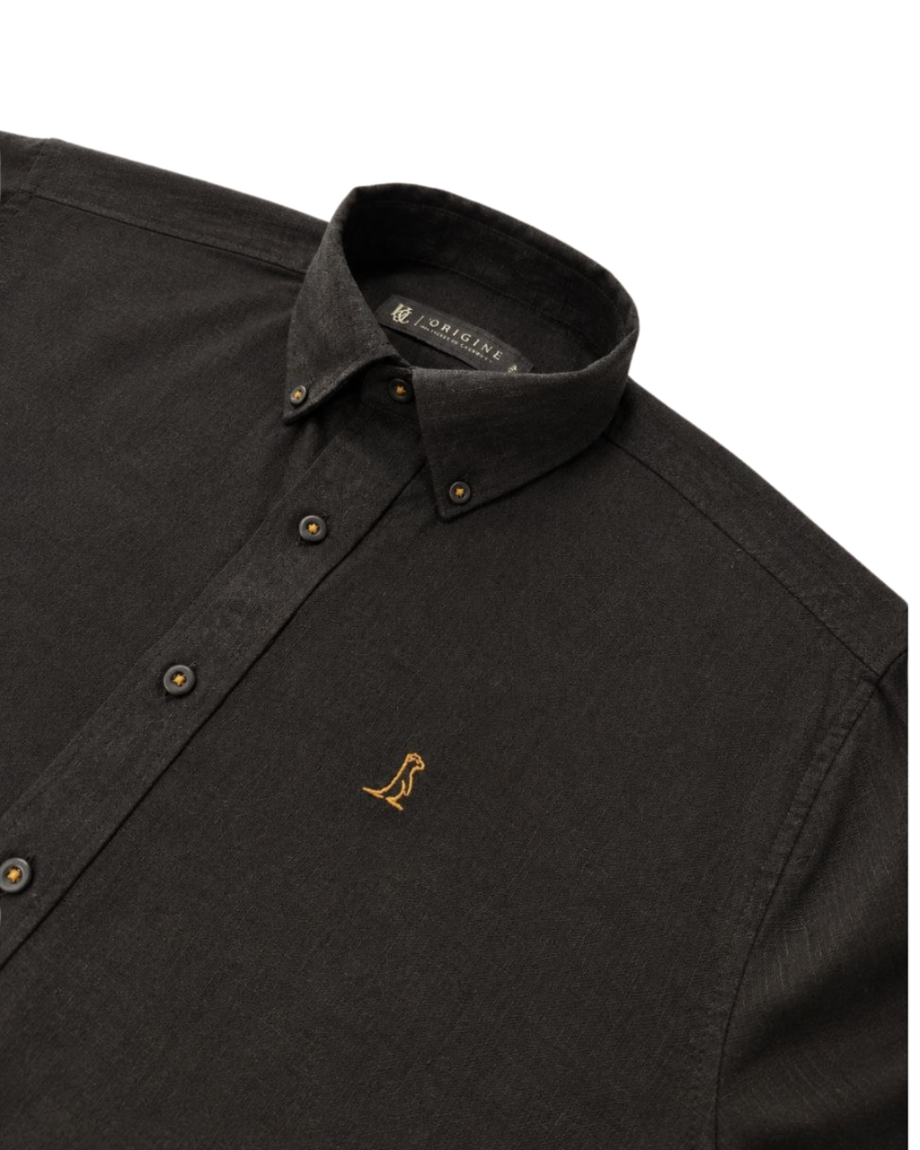 Camisa ORIGINE Nero Manga larga