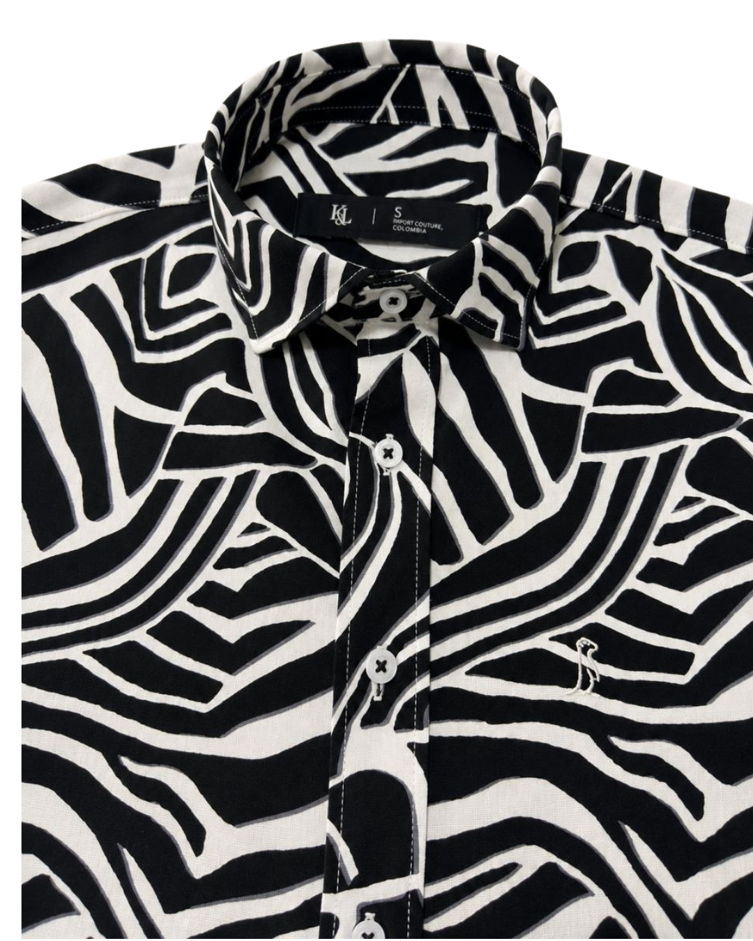 Camisa ORIGINE Negro Manga Corta
