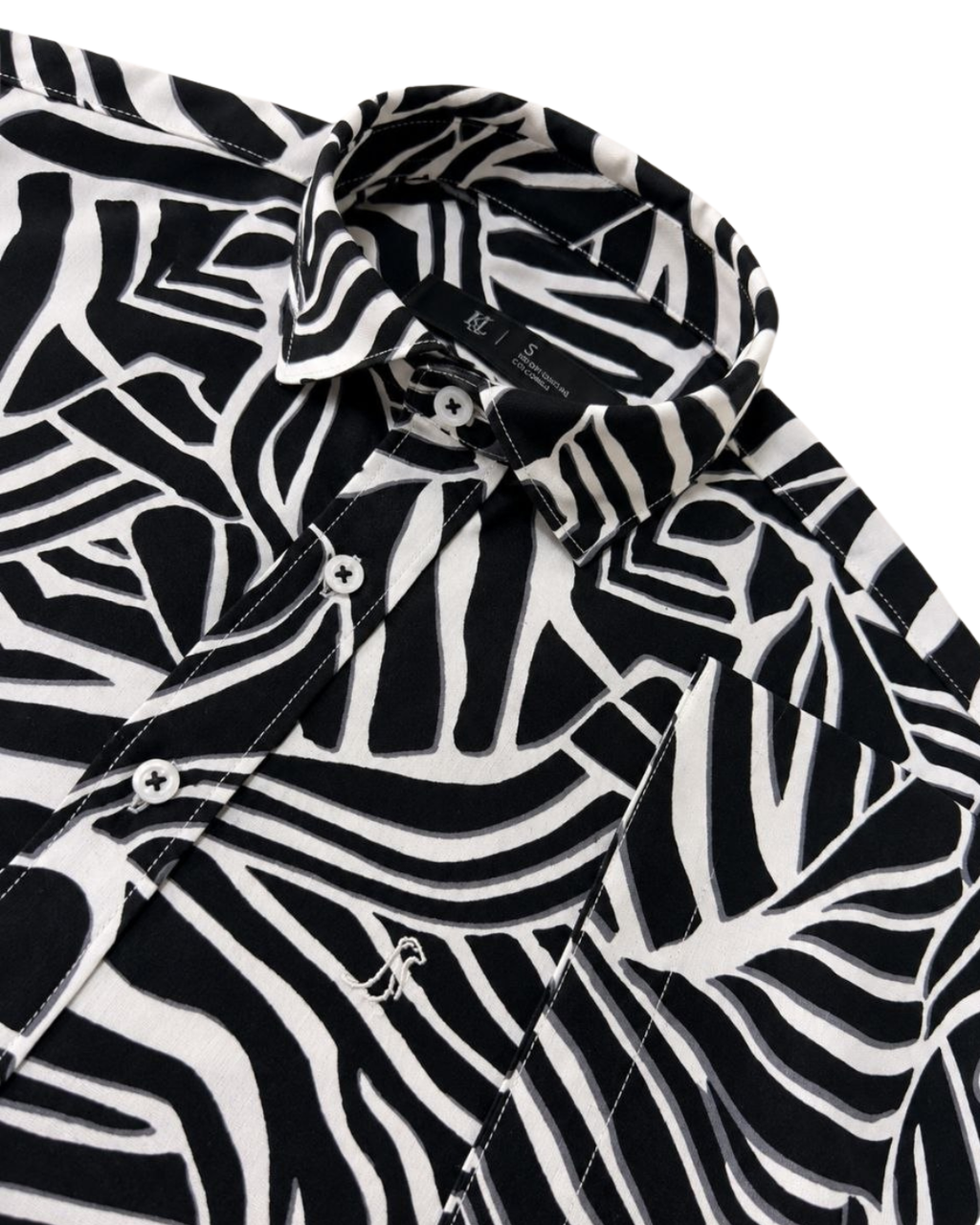 Camisa ORIGINE Negro Manga Corta