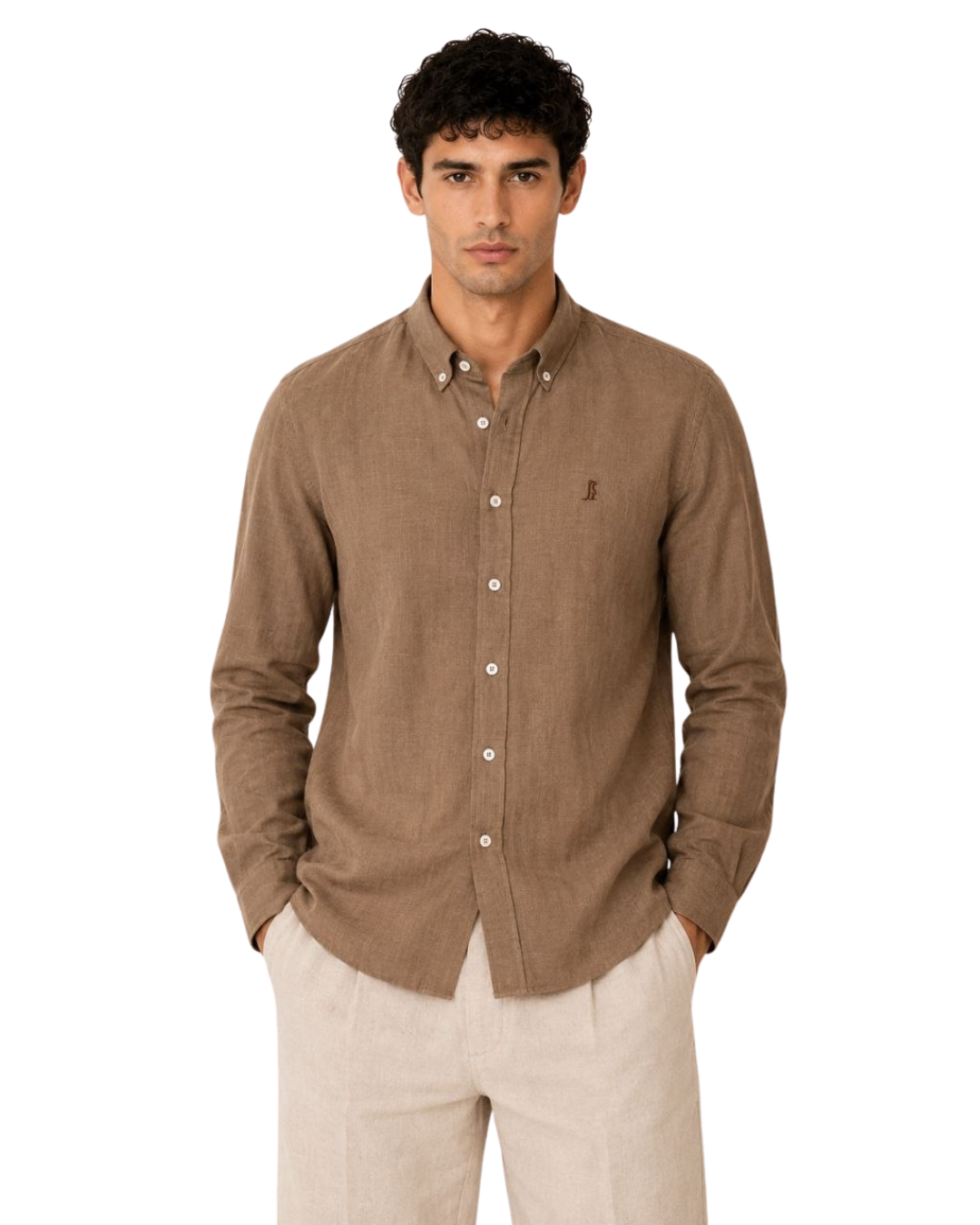 Camisa ORIGINE Tabacco Manga larga