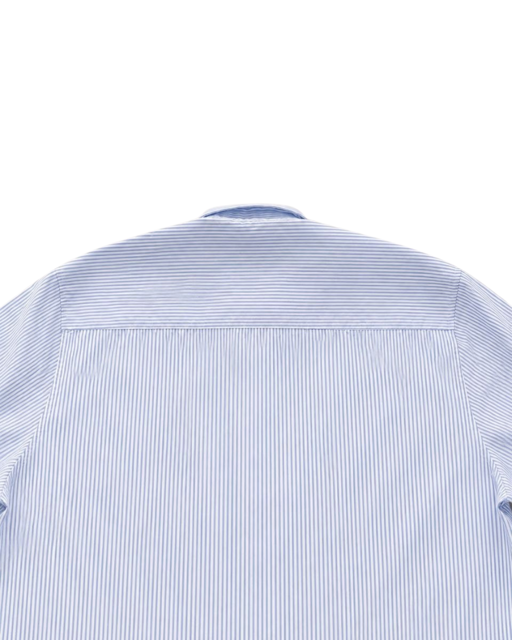 Camisa Essential Rayas Azul Claro Manga larga