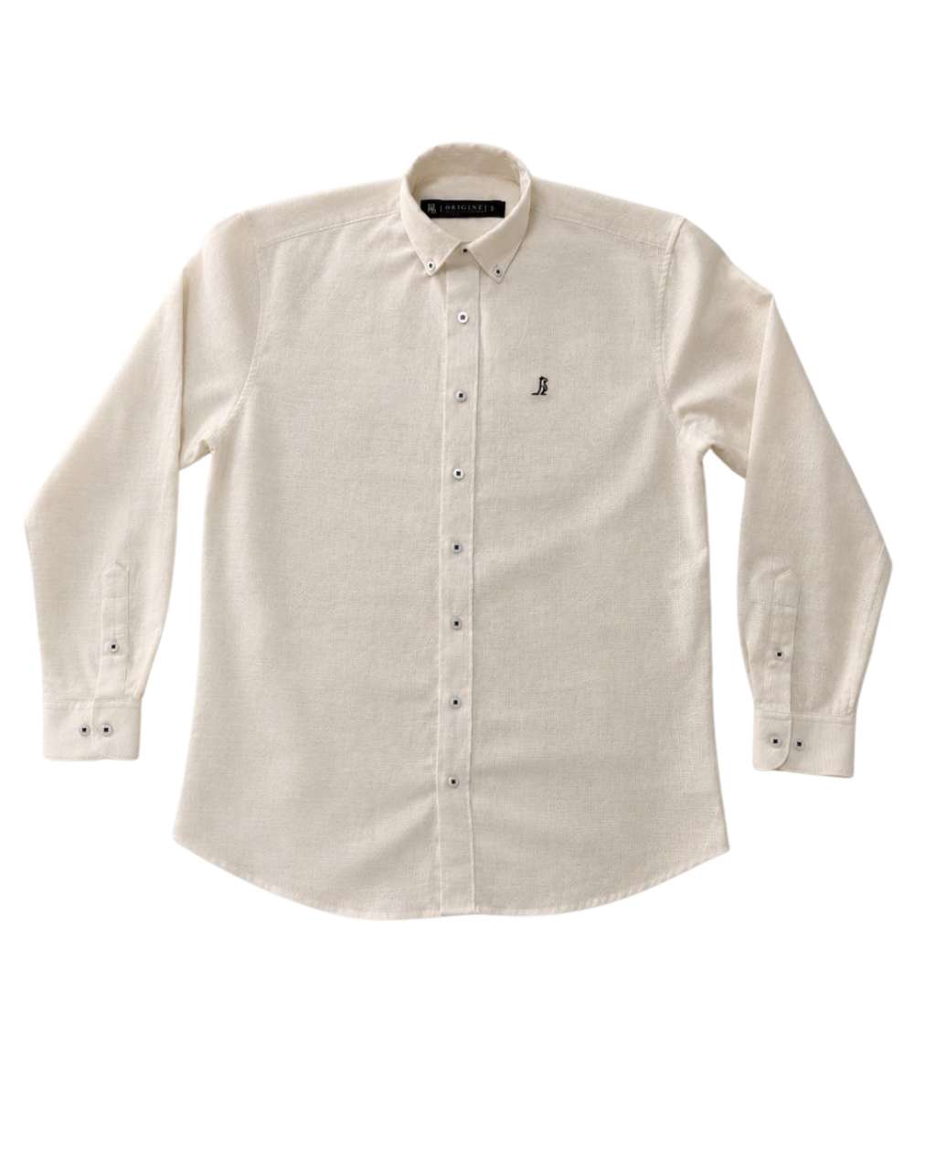Camisa ORIGINE Ivory Manga larga