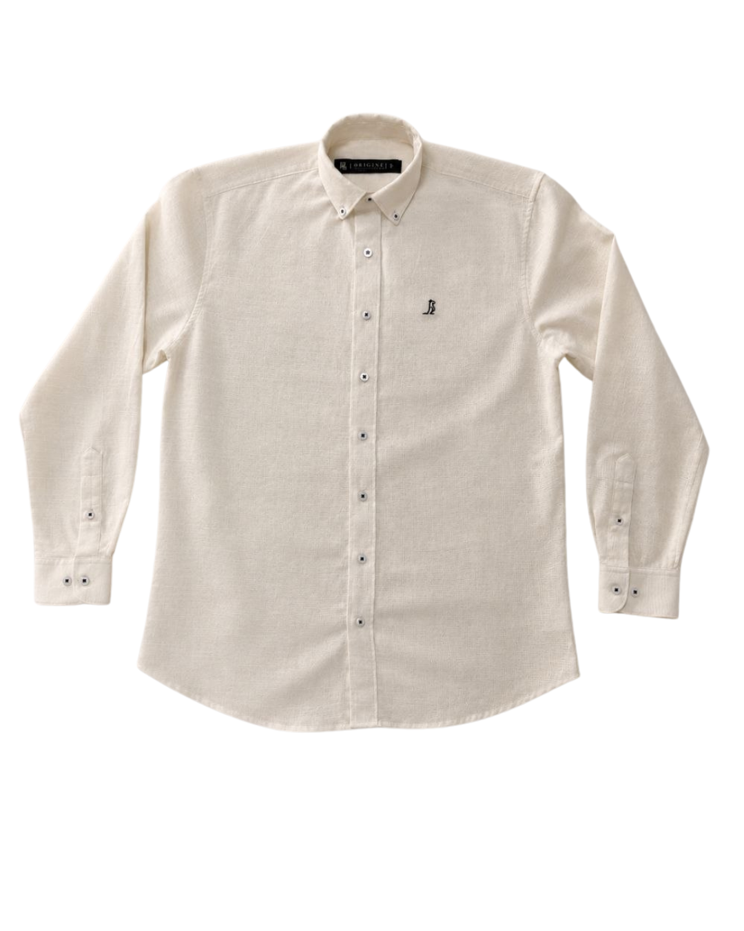 Camisa ORIGINE Ivory Manga larga