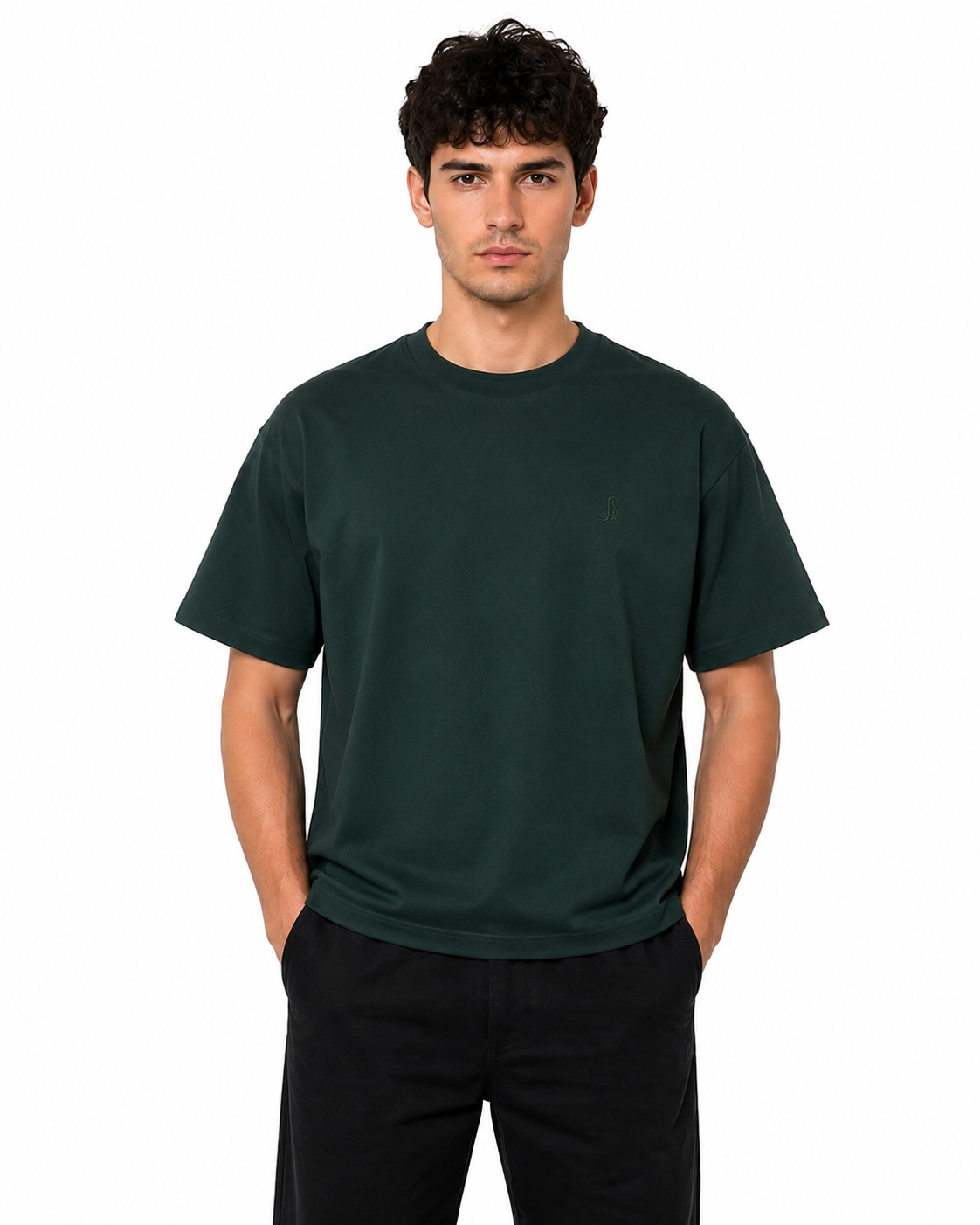 Camiseta Essential VERDE PINO