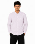 Camisa Essential Puntos rosado Manga larga