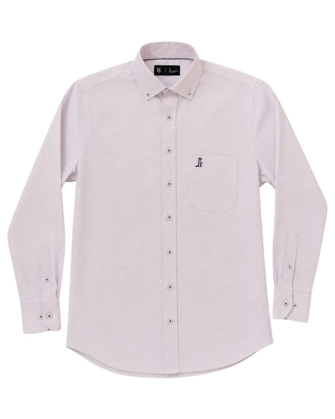 Camisa Essential Puntos rosado Manga larga
