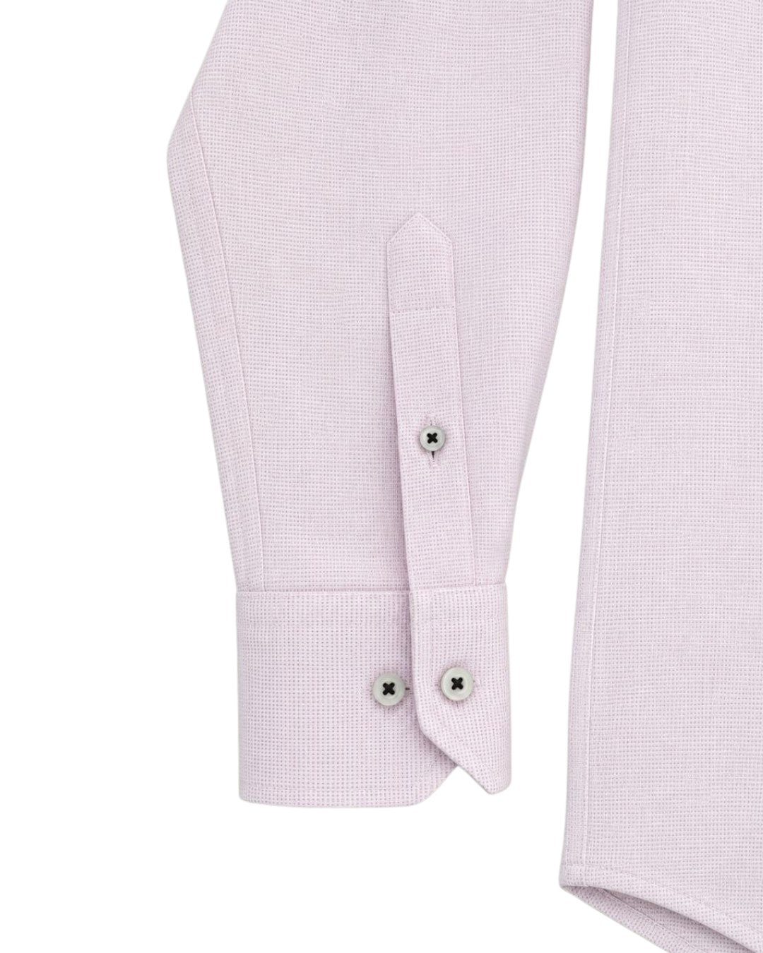 Camisa Essential Puntos rosado Manga larga