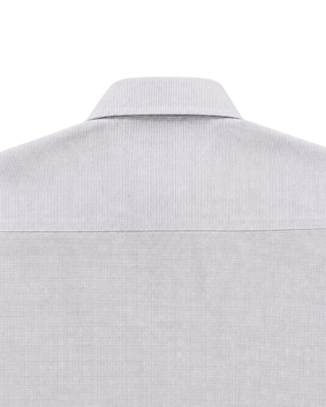 Camisa Essential Puntos Gris Manga larga