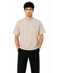 Camiseta Henley ESSENTIAL ivory
